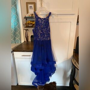 Homecoming high front low back